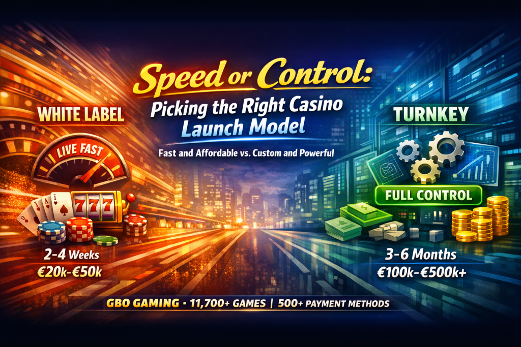 White Label vs Turnkey Casino Solution